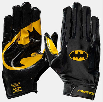 The Batman Football Gloves - VPS1 by Phenom Elite