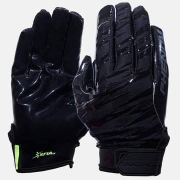 Phenom Elite Black Football Gloves - VPS4 - Pro Label Edition